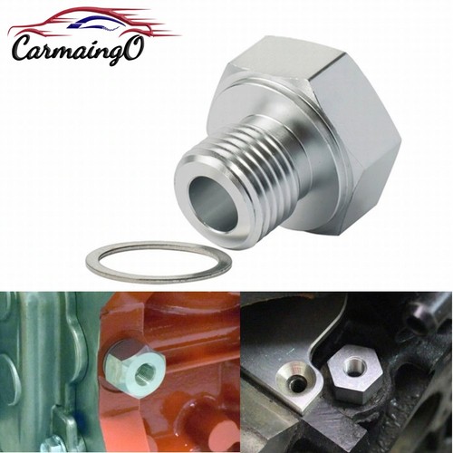 Oil Pressure Sensor Adapter Male M16x1.5 to Female 1/8 NPT for GM LS