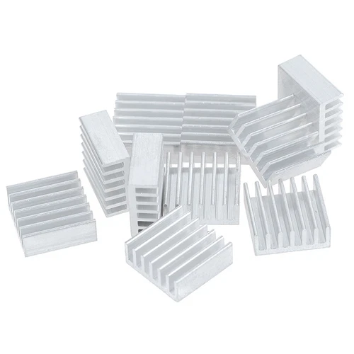 10pcs 14*14*6mm Aluminum heatsink electronic chip radiator coole&GO JW