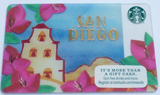 Tarjeta de regalo Starbucks 2015 San Diego - Destinos, ciudades - Coleccionable - Sin valor