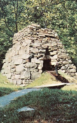 Old Iron Foundry, Cumberland Gap, Middlesboro, Kentucky, 1962 --POSTCARD