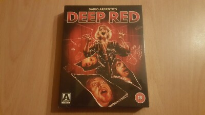 Deep Red Dario Silver 3 Disc Limited Edition Blu Ray! Neu Versiegelt! Selten!!!
