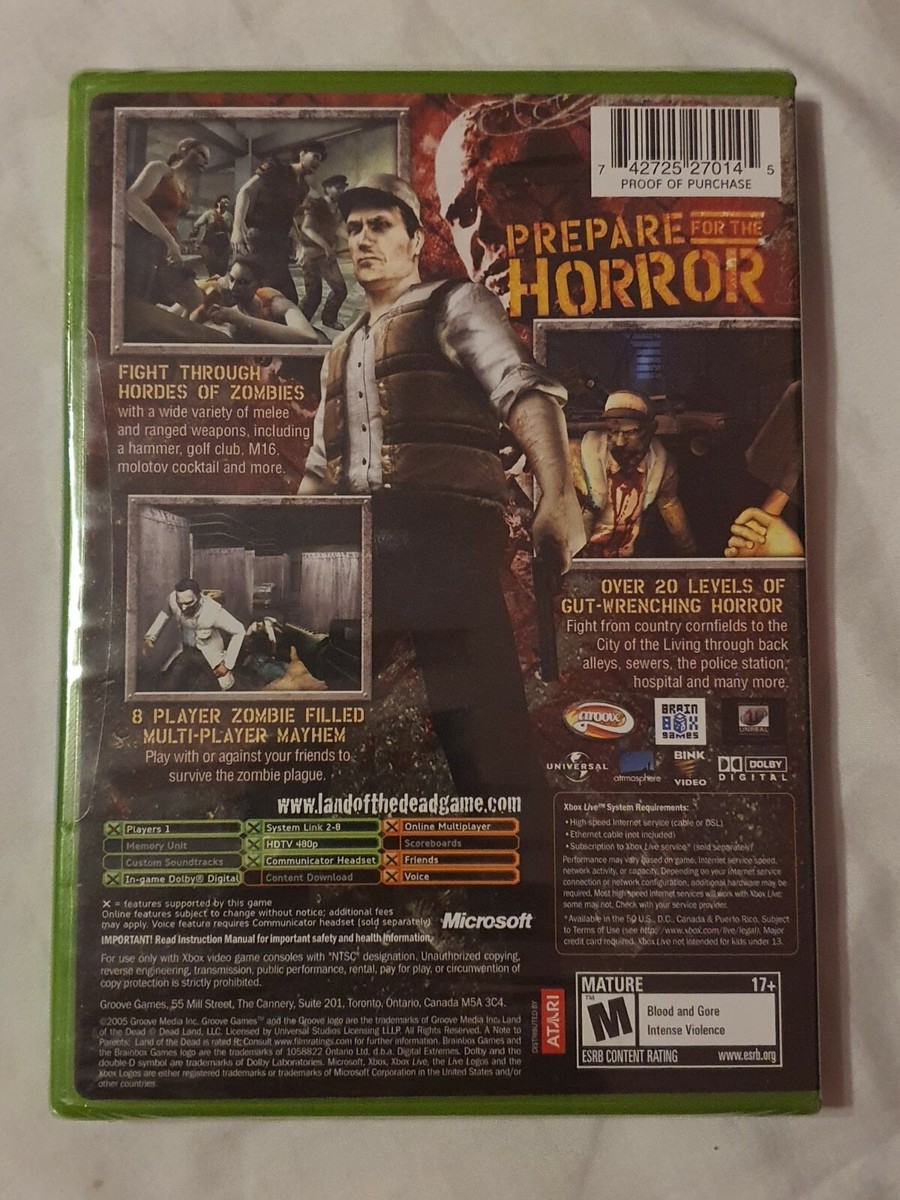 Land Of The Dead : Road To Fiddler's Green (NTSC) (Microsoft