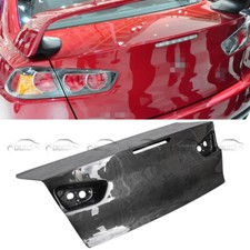 Cubierta de maletero trasero de fibra de carbono para Mitsubishi Lancer EVO10 OE Style 08+