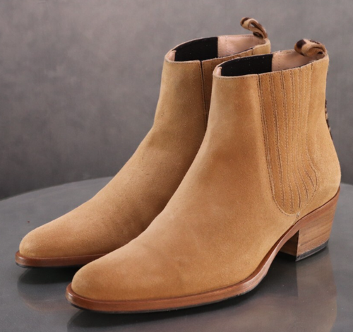 Free Lance Megan 50 $465 Women's Ankle Boots Size EU 38 US 8.5 Made In France