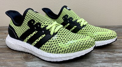 Adidas Speedfactory UltraBoost Solar Yellow Running Shoes EG6196 Men's Size 5 