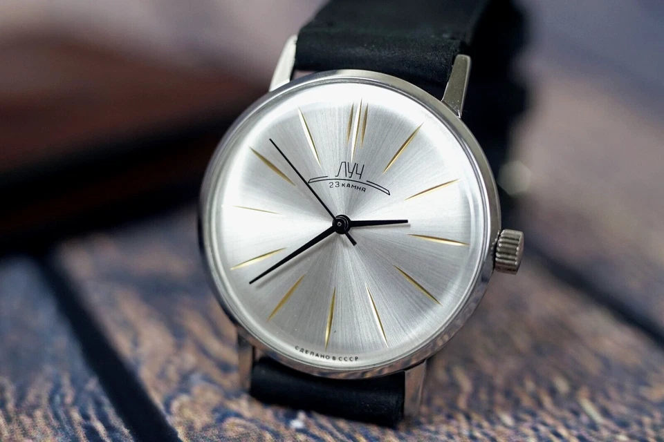 POLJOT De Luxe LUCH Men's Mechanical Watch Luxury Ultra SLIM - Image 2 of 4