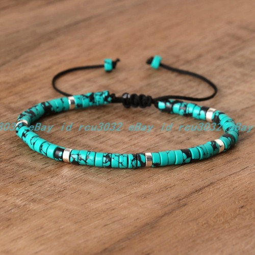 Pulsera de piedras de cristal natural pulsera de curación de piedras preciosas estilo delicado hecha a mano - Imagen 39 de 58
