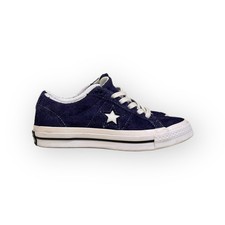 Converse One Star Low Suede Sneakers Navy Women  s 5/Men  s 3 162576C