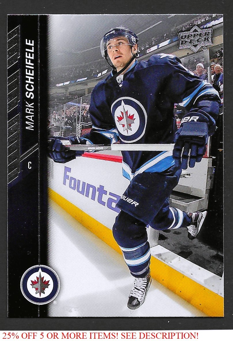 2015-16 Upper Deck #198 Mark Scheifele Winnipeg Jets