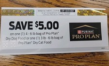 Coupon alimentaire Purina Pro Plan