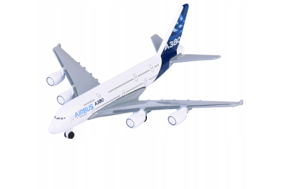Airbus A380-800 Airport Plane Airways Model Toy Diecast 1:500 Majorette