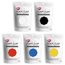 Air Dry Foam Modelling Clay Lite for Arts Crafts Cosplay Figurines Soft 500G UK
