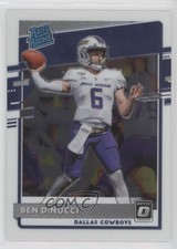 2020 Panini Donruss Rated Rookie Optic Preview Ben DiNucci #P-350 1aw7