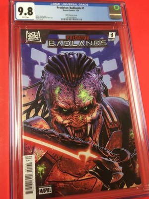 PREDATOR : BADLANDS # 1 (2026) CGC 9.8 CAFU VARIANT COVER 1st PRINT BEAUTY !!