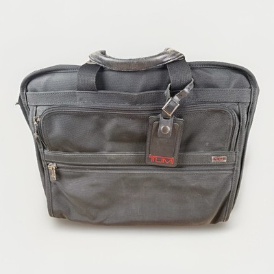 Tumi Alpha 26002D4 Rolling Briefcase / Carry-On Bag with Accessories