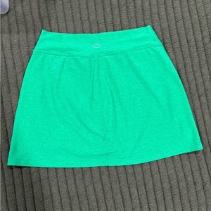 Beyond Yoga Spacedye Movement Skirt Skort Green Grass Heather Size Large