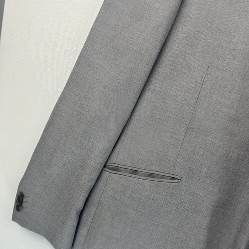 Giacca blazer uomo Taylor & Wright 46R grigio con bottoni vestibilità regolare - Foto 5 di 16