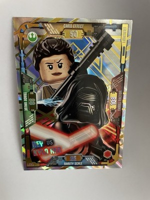 Lego Star Wars Serie 1 LE23 Karte - Rey vs. Kylo Ren