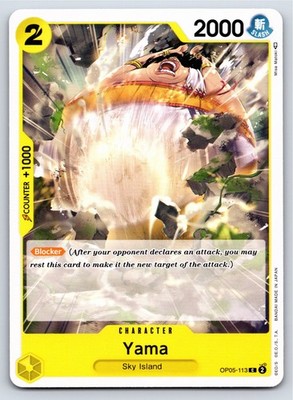 One Piece - OP05-113 - Yama - C - US Seller