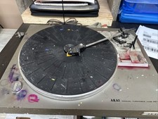 VINTAGE AKAI TURNTABLE MANUAL MODEL AP-B1OC Record Player Japan Read Description