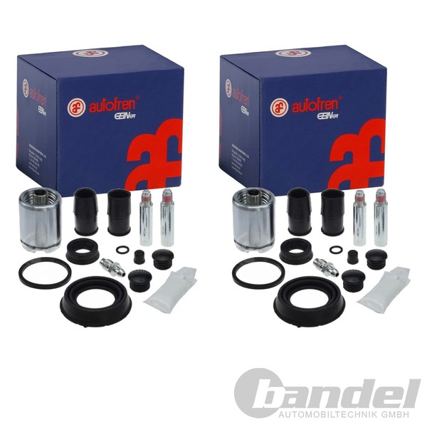 2X Autofren Bremssattel RAPARATUR-SATZ Hinten Passend FüR Ford Focus-image
