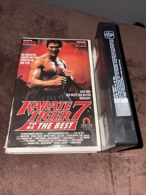 Karate Tiger 7 To Be The Best Ascot VHS Erstauflage Martin Kove 