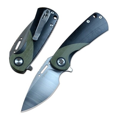 Y-START Outdoor Pocket Knife 3.27  D2 Blade G10 Handle LK747 Liner Lock