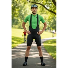 Castelli Cycling Bib Shorts Men's Large Black Road Bike Padded Made in Hungary