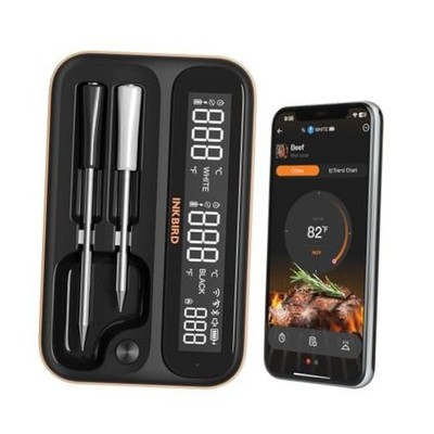 5GHz & 2.4GHz WiFi Wireless Meat Thermometer,  WiFi Smart Thermometer with 2