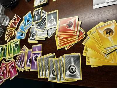 OOPS! ALL ENERGIES! 2010s Pokemon TCG Varied Energy Lot 