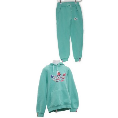 Adidas, Freizeitanzug, Größe: 158/164, Grün/Mehrfarbig #oCU