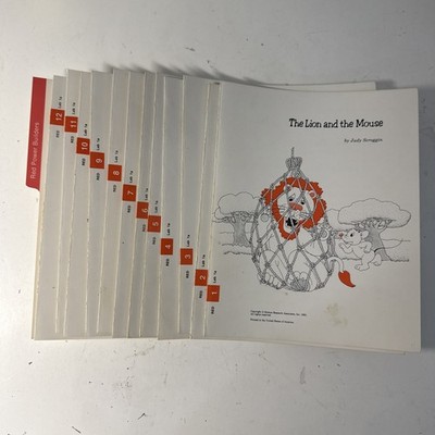 SRA Reading Laboratory 1A, (1982), RED Power Builders, 1-12 Only, Vintage