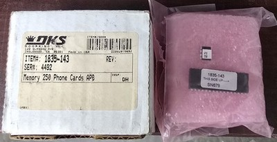 DKS Memery Chips (250) Card APB for Doorking Systems, Item # 1835-143