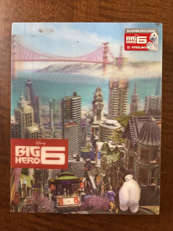 Big Hero 6 Blufans Double Lenticular Steelbook Blu-ray 3D + 2D - Image 2 of 4