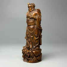 佛中国风木制雕像、雕像| eBay
