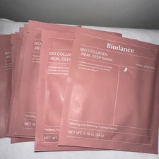 BIODANCE Bio-Collagen Real Deep Mask 10 Pack Hydrating Hydrogel Facial K-Beauty