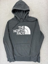 The North Face Half Dome Screened Logo Hoodie Sweatshirt Men's Medium Gray