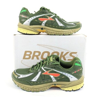 Brooks Adrenaline GTS 10 All Day Sneakers In Green Men's Size 8 (100058 1D  372)