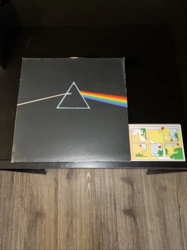 Pink Floyd Dark Side of the Moon 2003 30th Anniversary LP with Inserts