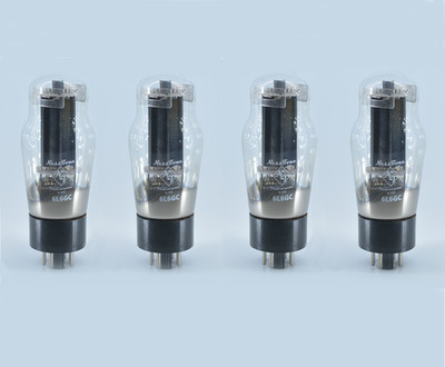 NEW NESSTONE 6L6GC-CB Matched **QUAD** New Power Tubes 6L6 5881 Valves-Tested