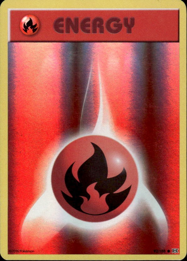 FIRE ENERGY - 92/108 - EVOLUTIONS - REVERSE HOLO - LP