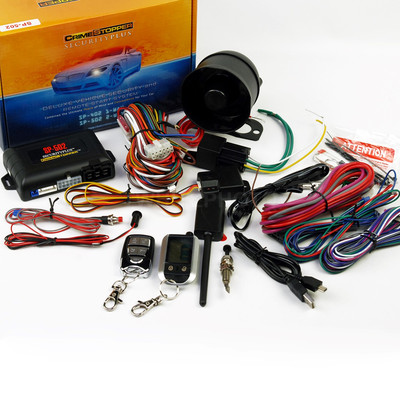Crimestopper SP-502 2-way Remote Start Keyless Entry Car Alarm Security System