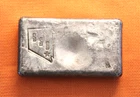 Rare! Vintage Silver State Bullion (SSB) Las Vegas, Nevada 5.42 oz Poured Bar, 5