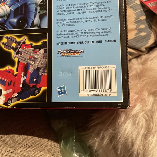 Hasbro Transformers Powermaster Optimus Prime Action Figure - Picture 10 of 22