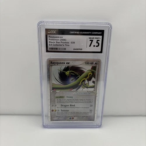 PSA 8 Rayquaza ex promo - 039 (EX Collector's Tin) 039 Holo 7.5