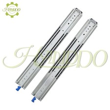 1Pair Heavy Duty Drawer Slides 24 Inch 500 lb Load Capacity Side Mount Extension