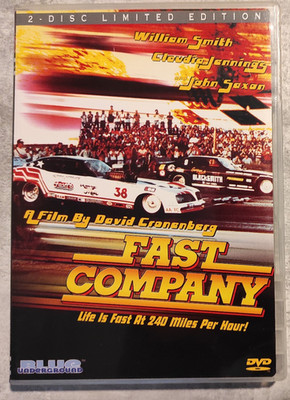 FAST COMPANY - DVD - D. Cronenberg - 2-Disc Limited Edition Blue Underground USA