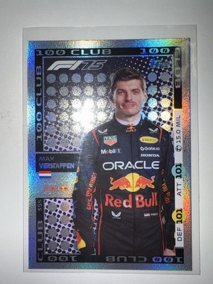 2025 Topps Turbo Attax F1 Max Verstappen Club 100 #355