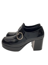 Prada Dress Shoes/34.5/Blk/Leather