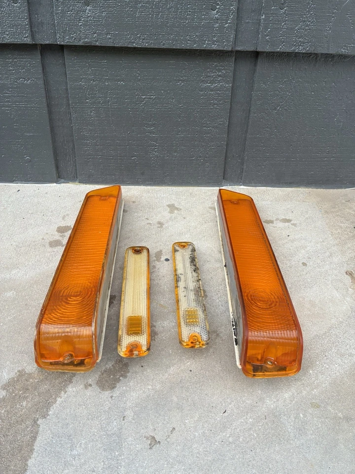 Ford Truck F150 250 350 Bronco 1978-1979 par de intermitentes delantero izquierdo derecho Foto 2 de 4